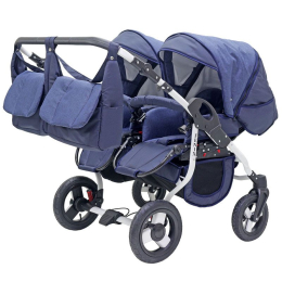 Коляска для двойни BartPlast Fenix Duo 2 в 1