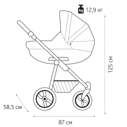 Коляска Noordline Оlivia Premium Sport 2 в 1