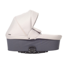 Коляска для двойни Indigo Charlotte Sity Duo 2 в 1, Cs 01 (Темно-серый + Светло-бежевый)