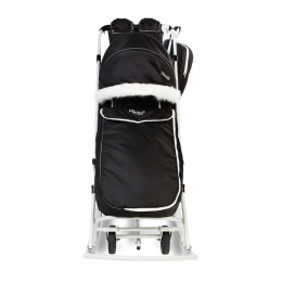 Санки-коляска Pikate Arctic, Черный