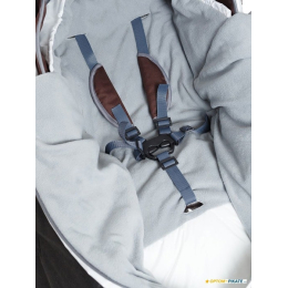 Санки-коляска Pikate Arctic, Шоколад