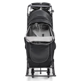 Санки-коляски Pikate Deluxe, Black (Черный)