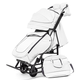 Санки-коляски Pikate Deluxe, White (Белый)