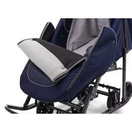 Санки-коляски Pikate Deluxe, Sapphire (Синий)