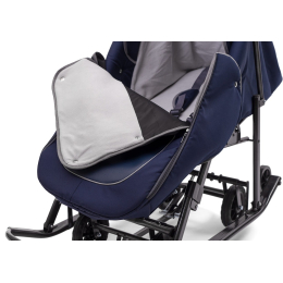 Санки-коляски Pikate Deluxe, Sapphire (Синий)