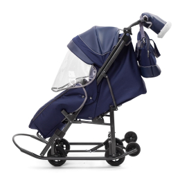 Санки-коляски Pikate Deluxe, Sapphire (Синий)