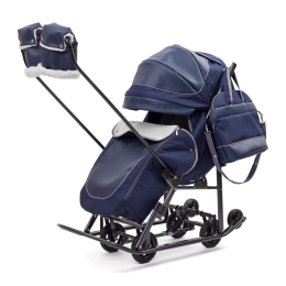Санки-коляски Pikate Deluxe, Sapphire (Синий)