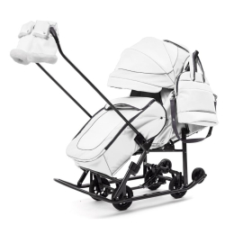 Санки-коляски Pikate Deluxe, White (Белый)