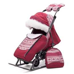 Санки-коляски Pikate Скандинавия, Бордо 