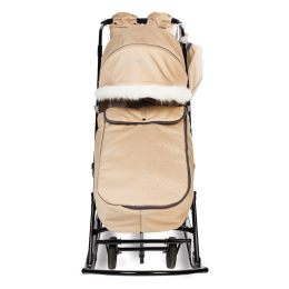 Санки-коляски Pikate Снеговик, Бежевый