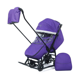 Санки-коляски Pikate Снеговик, Фиалка