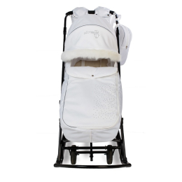 Санки-коляски Pikate Снеговик, Белый