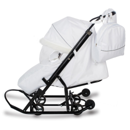 Санки-коляски Pikate Снеговик, Белый