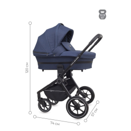 Коляска 2 в 1 Rant Flex Grand, Jeans Blue (Синий)