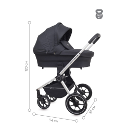 Коляска 2 в 1 Rant Flex Grand, Jeans Blue (Синий)