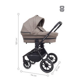 Коляска 3 в 1 Rant Flex Grand, Brown (Коричневый)