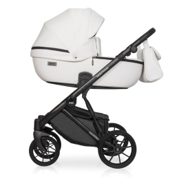 Коляска 3 в 1 Riko Basic Montana Ecco, 11 White (белый)