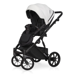 Коляска 3 в 1 Riko Basic Montana Ecco, 11 White (белый)