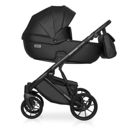 Коляска 2 в 1 Riko Basic Montana Ecco, 12 Black (черный)