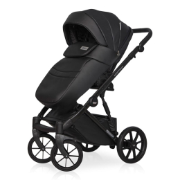 Коляска 2 в 1 Riko Basic Montana Ecco, 12 Black (черный)