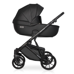 Коляска 2 в 1 Riko Basic Montana Ecco, 12 Black (черный)