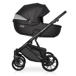 Коляска 2 в 1 Riko Basic Montana Ecco, 12 Black (черный)