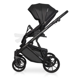 Коляска 2 в 1 Riko Basic Montana Ecco, 12 Black (черный)