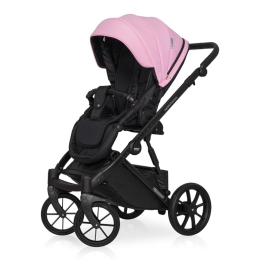 Коляска 3 в 1 Riko Basic Montana Ecco, 14 Rose (светло-розовый)
