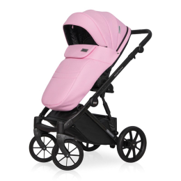 Коляска 3 в 1 Riko Basic Montana Ecco, 14 Rose (светло-розовый)