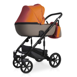 Коляска 3 в 1 Riko Basic Ozon Ecco, 24 абрикосовый-бежевый
