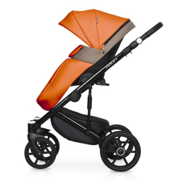 Коляска 3 в 1 Riko Basic Ozon Ecco, 24 абрикосовый-бежевый