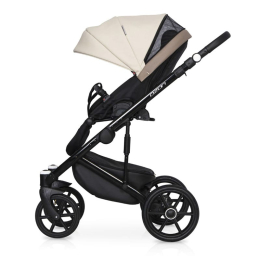 Коляска 2 в 1 Riko Basic Ozon Ecco, 25 слоновая кость-бежевый