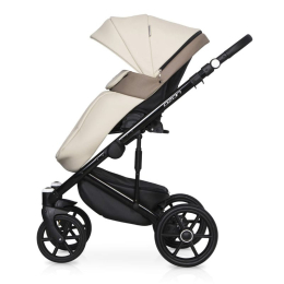 Коляска 2 в 1 Riko Basic Ozon Ecco, 25 слоновая кость-бежевый