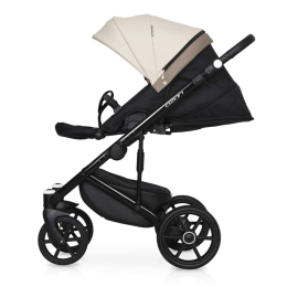Коляска 2 в 1 Riko Basic Ozon Ecco, 25 слоновая кость-бежевый