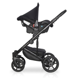 Коляска 3 в 1 Riko Basic Ozon Ecco, 26 лимонный-бежевый
