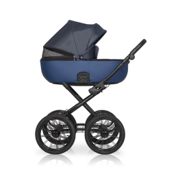 Коляска 3 в 1 Riko Basic Ozon Prestige, 01 (графит-синий)