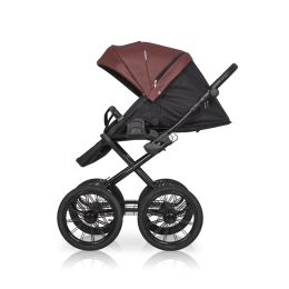 Коляска 2 в 1 Riko Basic Ozon Prestige, 04 коричневый