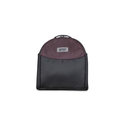 Коляска 3 в 1 Riko Basic Pacco, 01 Plum (сливовый-черный)