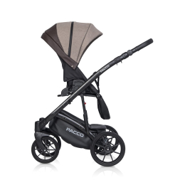 Коляска 2 в 1 Riko Basic Pacco, 07 Mokka (кофейный-темно-коричневый)