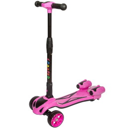 Самокат с дымом и турбинами Scooter (Розовый)