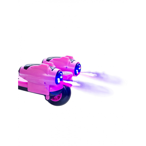 Самокат с дымом и турбинами Scooter (Розовый)