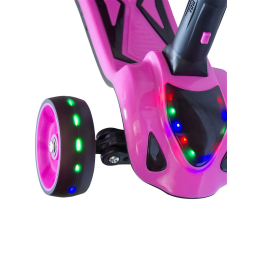 Самокат с дымом и турбинами Scooter (Розовый)