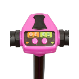 Самокат с дымом и турбинами Scooter (Розовый)