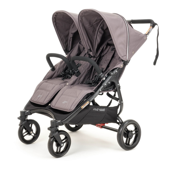 Прогулочная коляска для двойни Valco Baby Snap Duo Dove Grey (темно-серый)