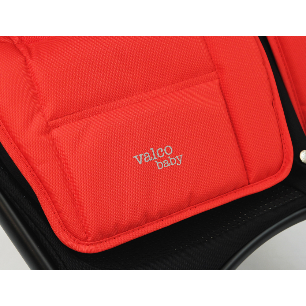 Коляска для двойни Valco Baby Snap Duo Fire Red (Красный)