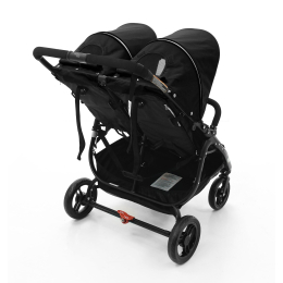 Коляска для двойни Valco Baby Snap Duo, Coal Black (черный)