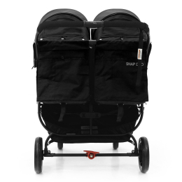 Коляска для двойни Valco Baby Snap Duo, Coal Black (черный)