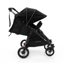Коляска для двойни Valco Baby Snap Duo, Coal Black (черный)
