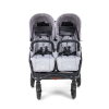 Прогулочная коляска для двойни Valco Baby Snap Duo Cool Grey (серый)
