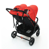 Прогулочная коляска для двойни Valco Baby Snap Duo Fire Red (Красный)